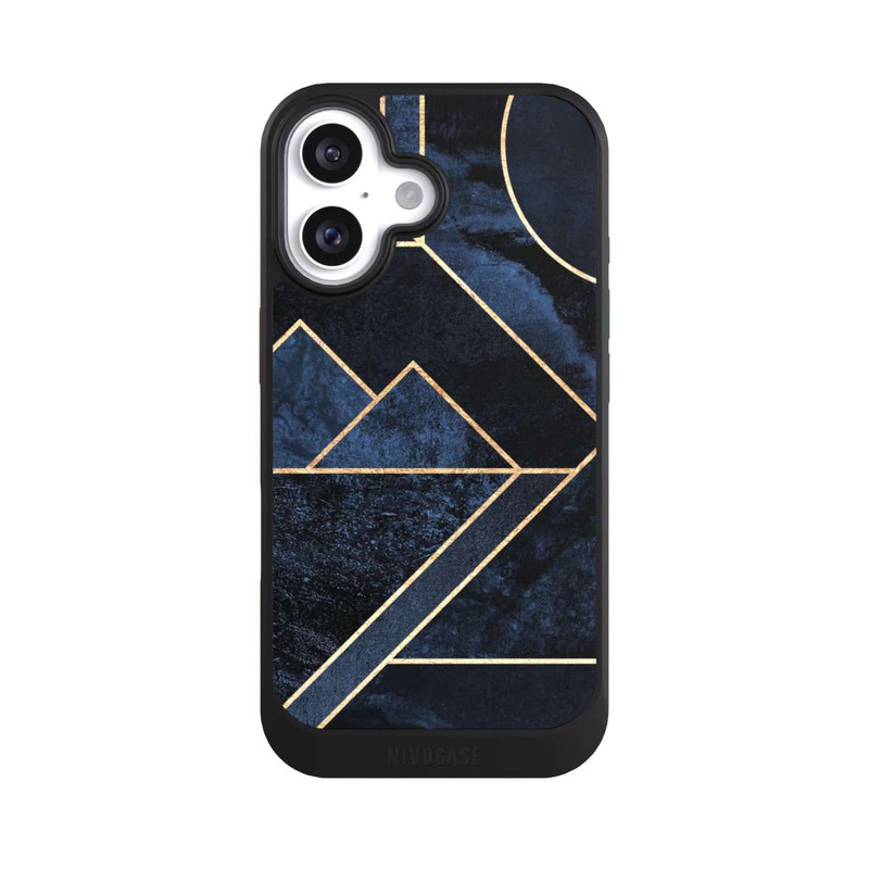 iPhone 16 NIVOcore Moderner Golddruck