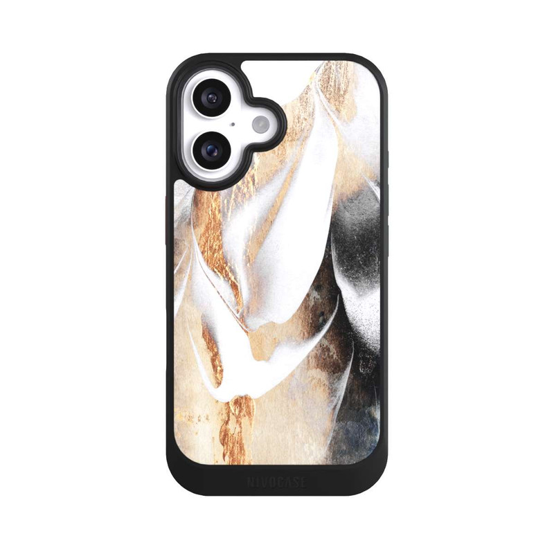iPhone 16 NIVOcore Beruhige Deine Seele Golddruck