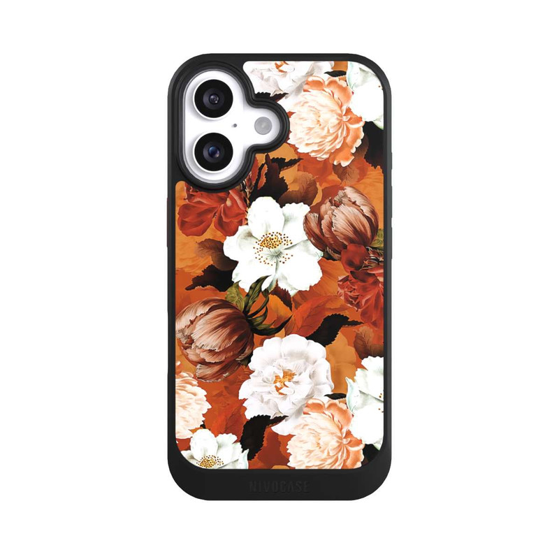 iPhone 16 NIVOcore Üppige Vintage Pfingstrosen Und Rosen