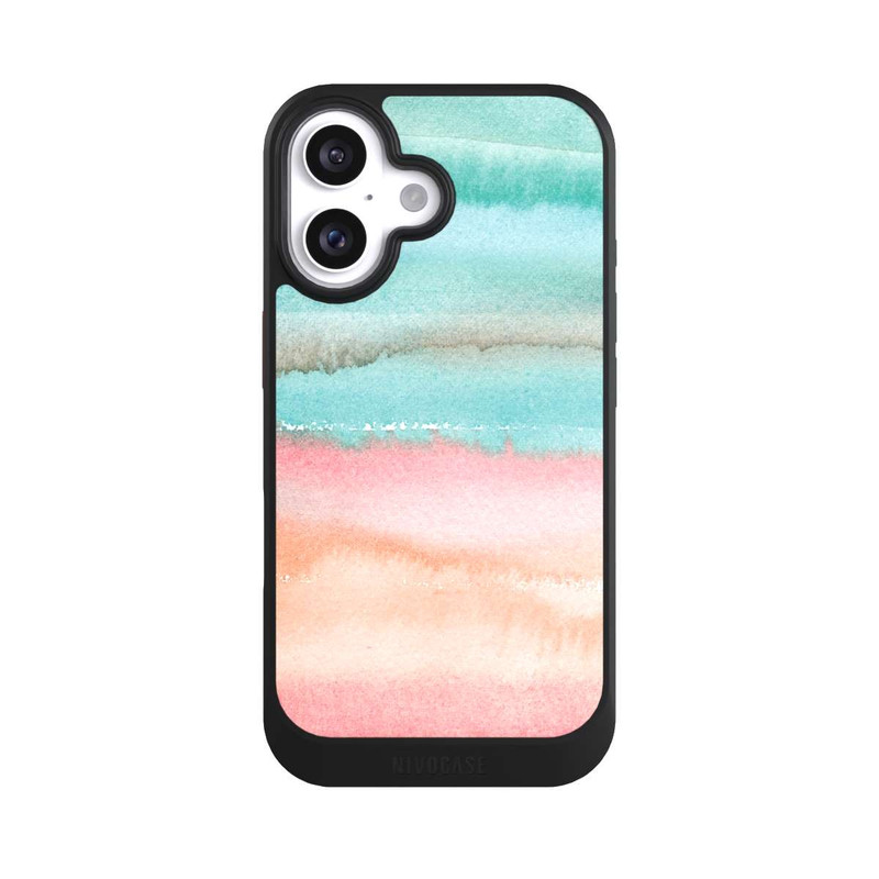 iPhone 16 NIVOcore sommerlicher Farbverlauf Aquarell