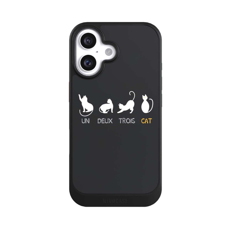iPhone 16 NIVOcore Un Deux Trois Cat
