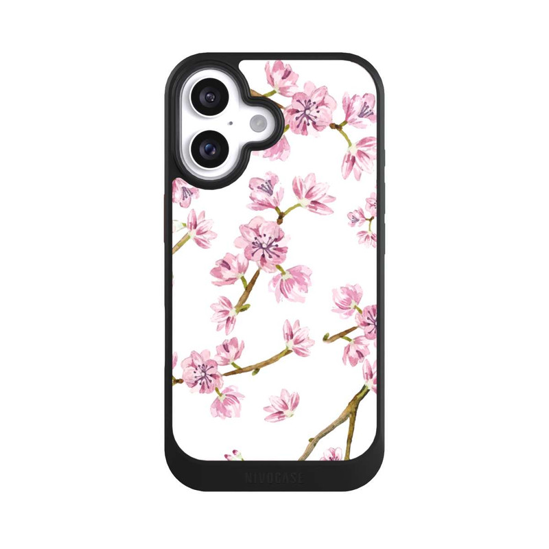 iPhone 16 NIVOcore Kirschblüte Pink