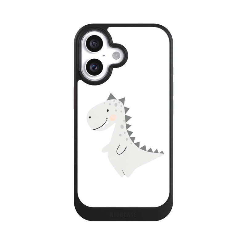 iPhone 16 NIVOcore Grey Dino