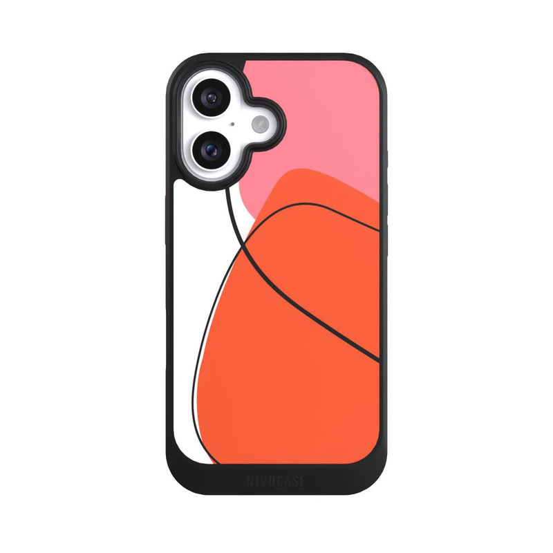 iPhone 16 NIVOcore Meine orangefarbene Kunst
