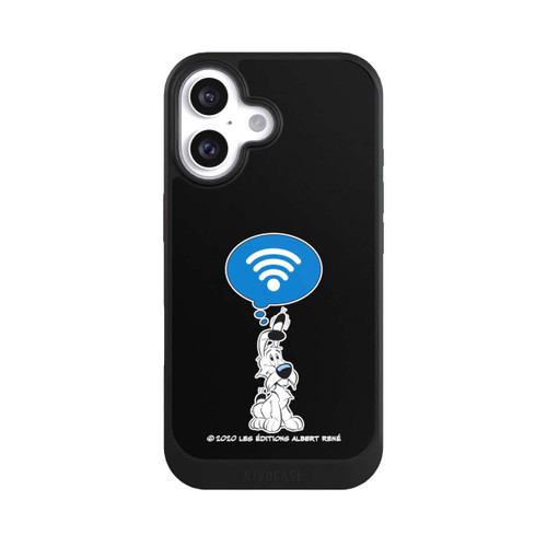 Apple iPhone 16 NIVOcore Idéfix WI-FI Sur Fond Noir