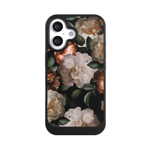 Apple iPhone 16 NIVOcore Tapete mit Kupferrosen