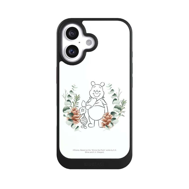 iPhone 16 NIVOcore Grüne Liebe Puuh und Ferkel