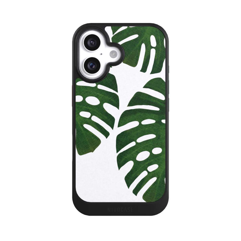 iPhone 16 NIVOcore Monstera-Blatt III