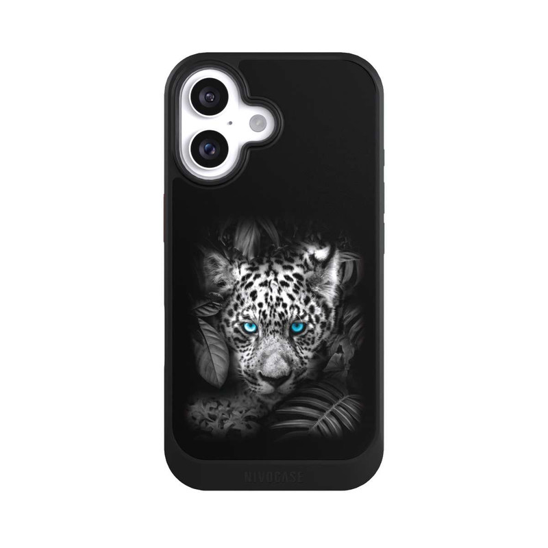 iPhone 16 NIVOcore Jaguar Schwarz Dschungel