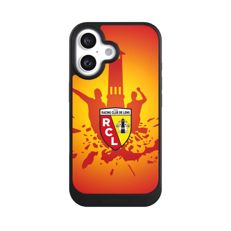 iPhone 16 NIVOcore RC Lens Tower Orange