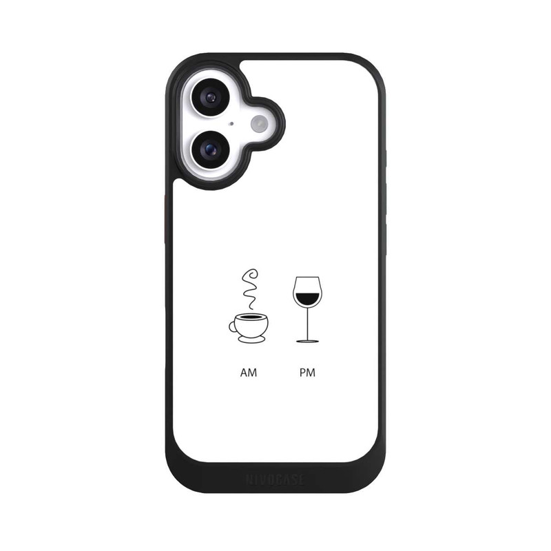 iPhone 16 NIVOcore AM (Kaffee) PM (Wein)