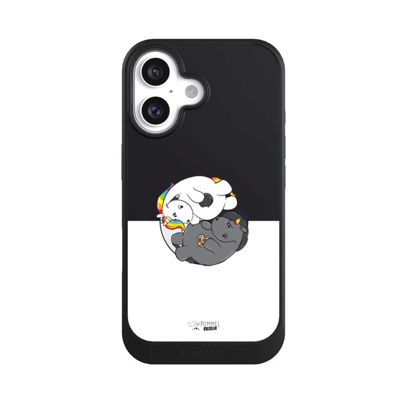iPhone 16 NIVOcore Yin und Yang Pummel Grummel