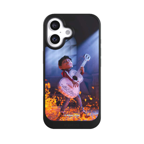 Apple iPhone 16 NIVOcore Miguel Coco Gitarrenfilm-Szene