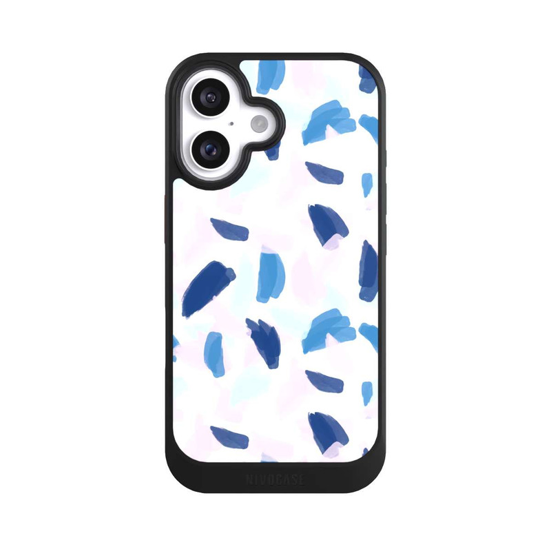 iPhone 16 NIVOcore Blue and Pink Paint