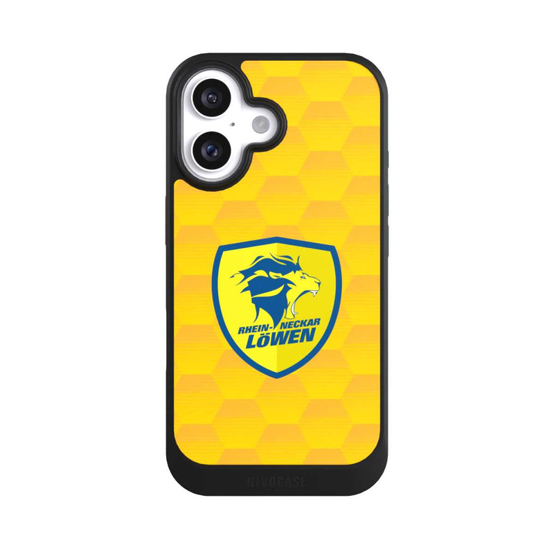 iPhone 16 NIVOcore Rhein-Neckar Löwen | Poly Logo gelb