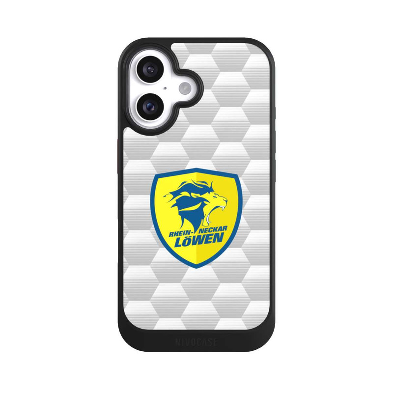 iPhone 16 NIVOcore Rhein-Neckar Löwen | Poly Logo s/w