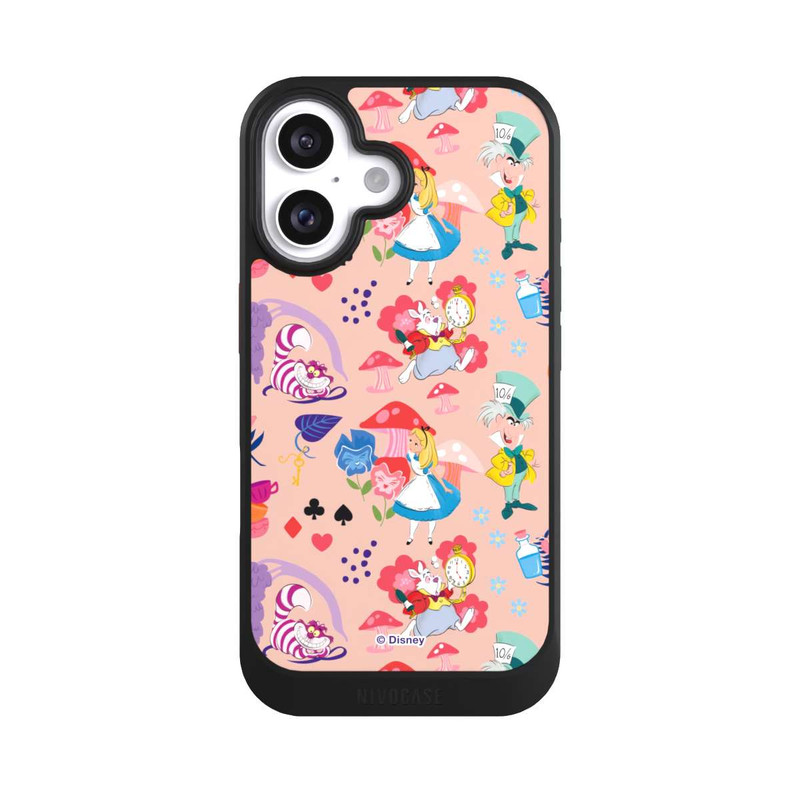 iPhone 16 NIVOcore Alice Crazy Pattern