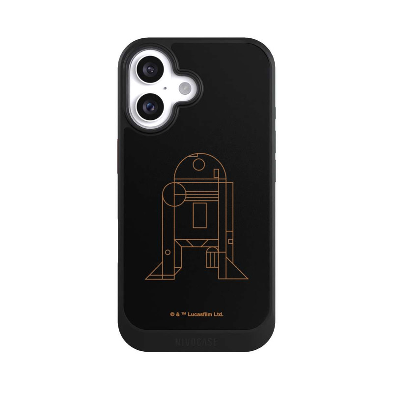 iPhone 16 NIVOcore R2D2 Line Art