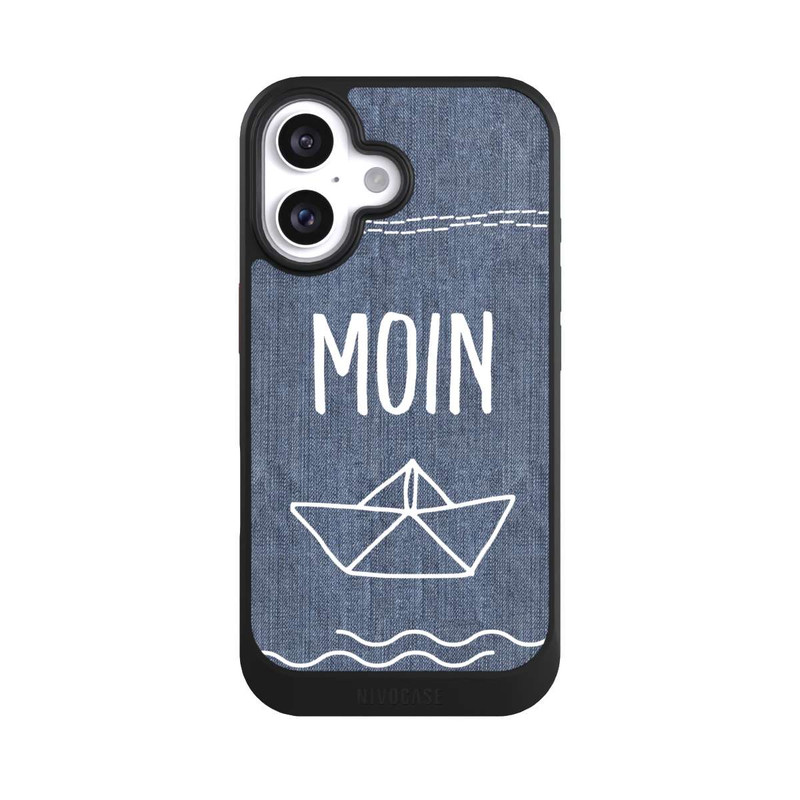 iPhone 16 NIVOcore Moin Schiff Denim