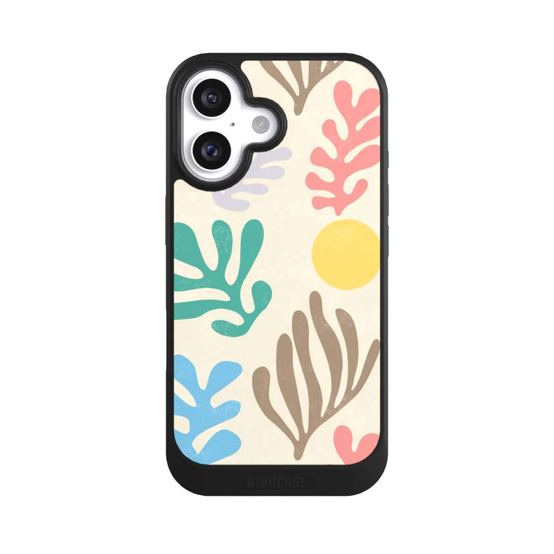 iPhone 16 NIVOcore Modern Matisse Leaves