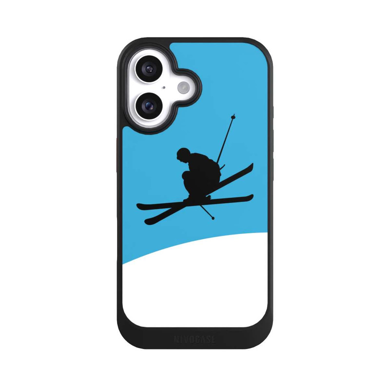 iPhone 16 NIVOcore Ski Illustration