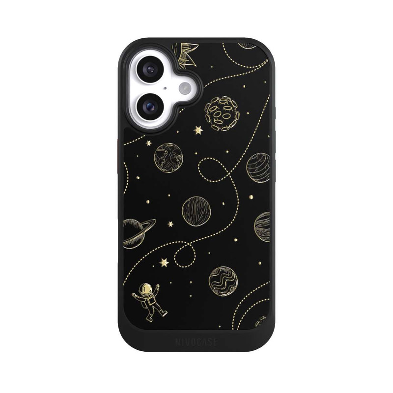 iPhone 16 NIVOcore Planeten Gold