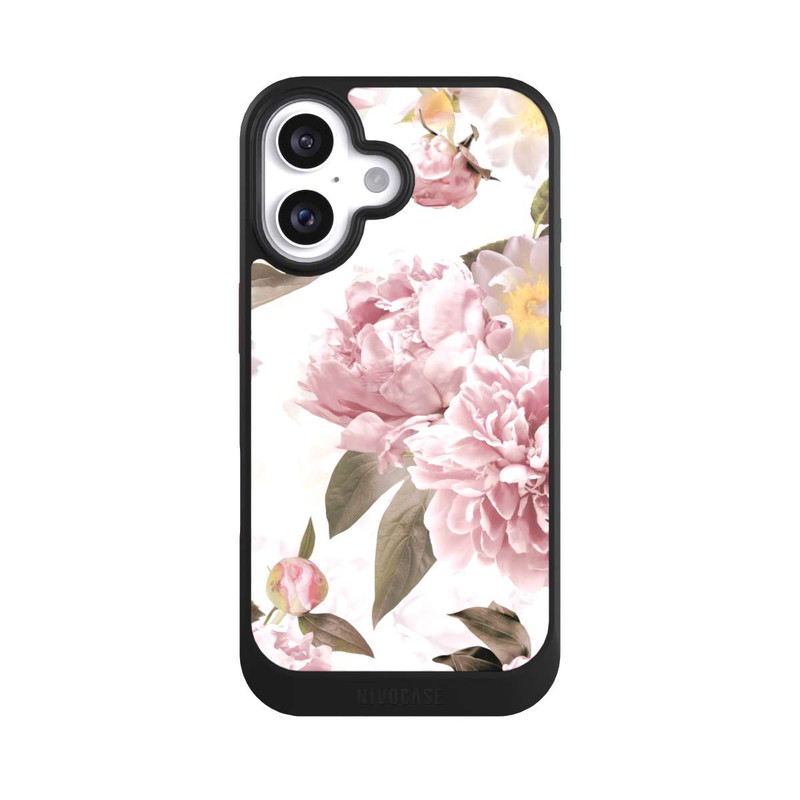 iPhone 16 NIVOcore Alte Pfingstrose