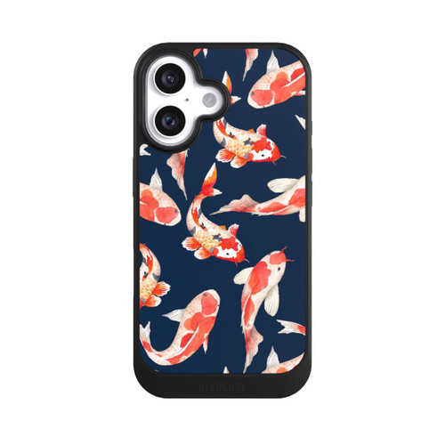Apple iPhone 16 NIVOcore Coral Fish on Blue Background
