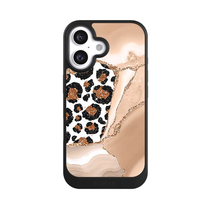iPhone 16 NIVOcore Patterns and Textures Light Gold