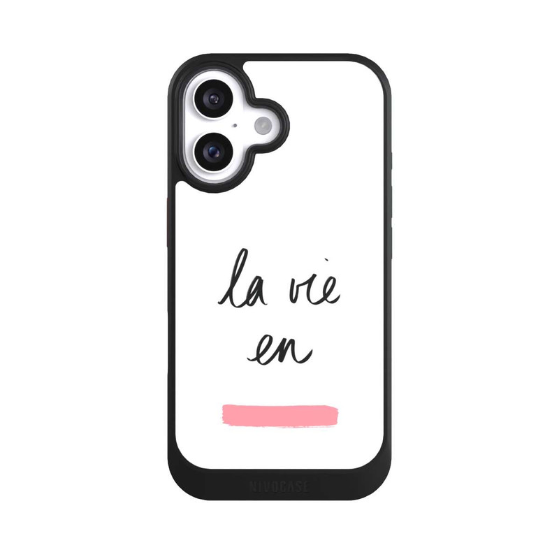 iPhone 16 NIVOcore La Vie en Pink