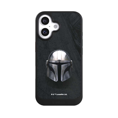 Apple iPhone 16 NIVOcore Casque Mandalorien Noir