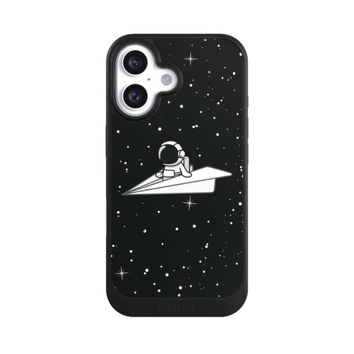 Apple iPhone 16 NIVOcore Astronaut Paper Plane Comic