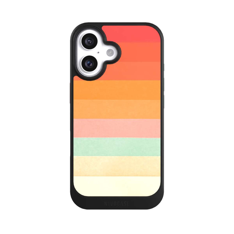 iPhone 16 NIVOcore Regenbogen Chevrons II