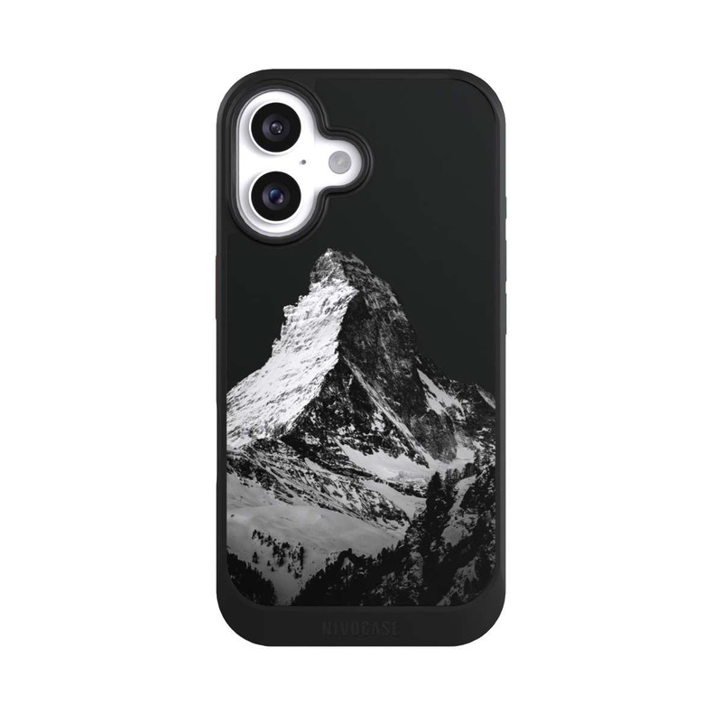iPhone 16 NIVOcore Schneebedeckte Berge