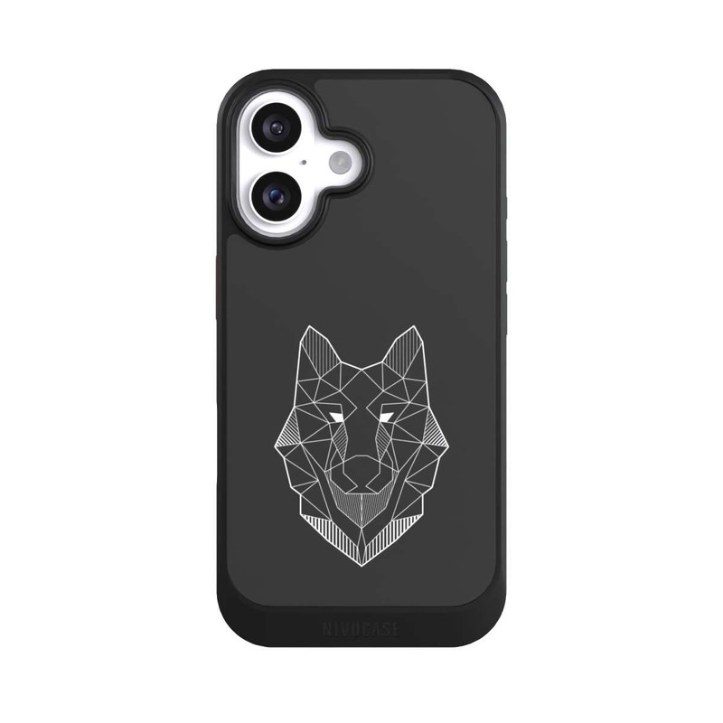 iPhone 16 NIVOcore Wolf Polygon