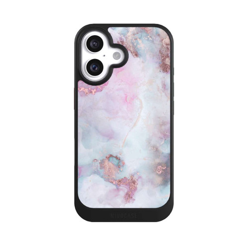 Apple iPhone 16 NIVOcore Alcohol Ink Marble Blue