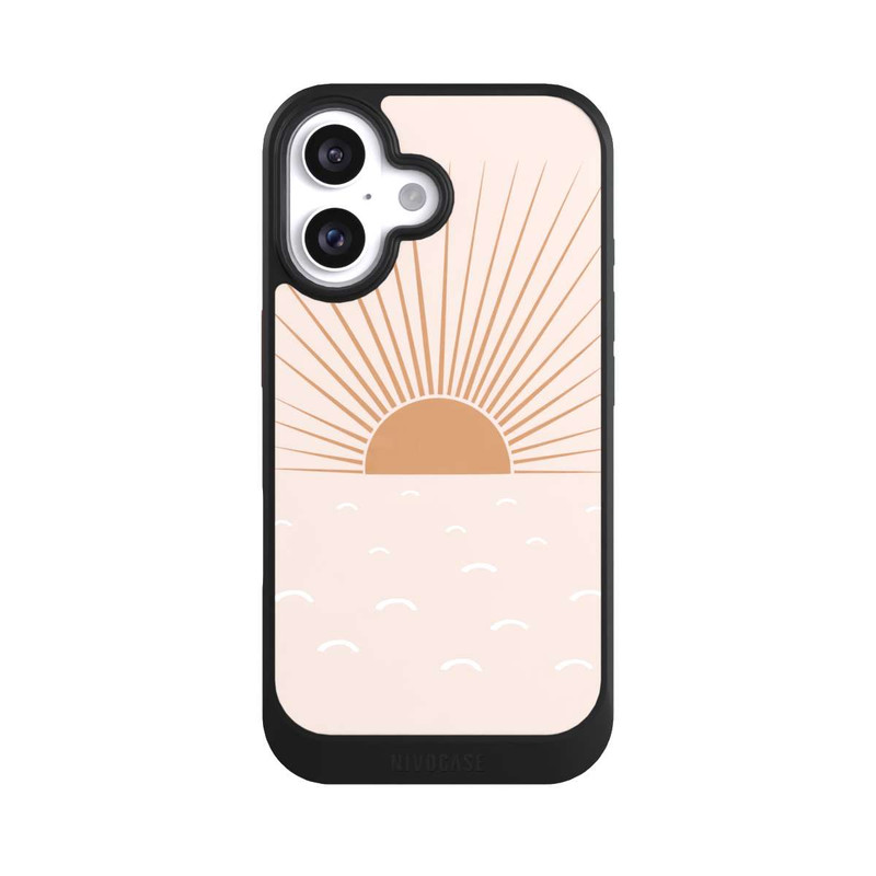 iPhone 16 NIVOcore Blush Sonne