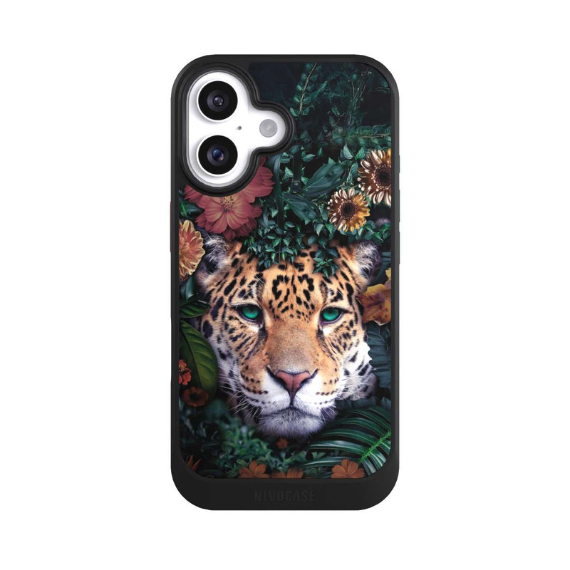 iPhone 16 NIVOcore Jaguar im Dschunglegrün