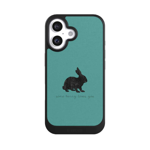  NIVOcore Some Bunny Loves You - Schwarz auf Türkis