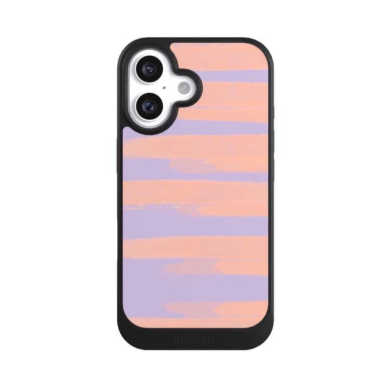 iPhone 16 NIVOcore Weiche Streifen Liebe