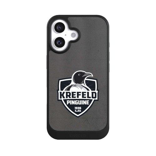  NIVOcore Krefeld Pinguine Logo Schwarz und Weiß