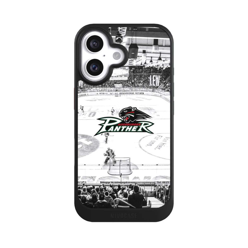 iPhone 16 NIVOcore Augsburger Panther Eishockeymannschaft Weiss