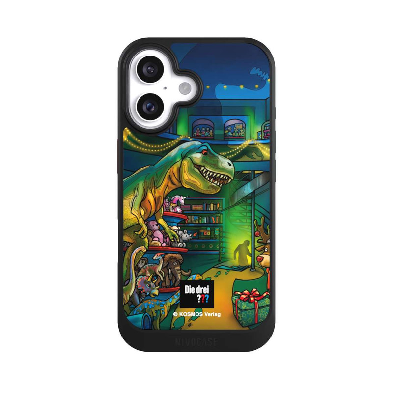 iPhone 16 NIVOcore Die Drei Fragezeichen Dino