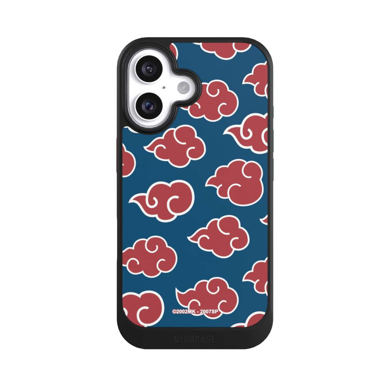 iPhone 16 NIVOcore Akatsuki Pattern Blue