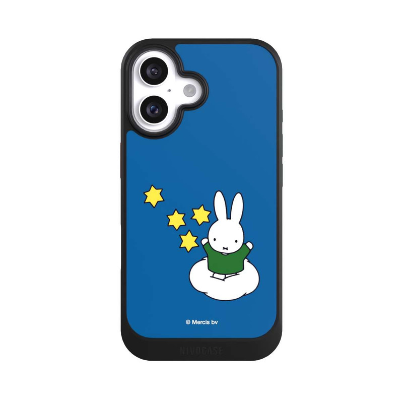 iPhone 16 NIVOcore Miffy Sterne Blau