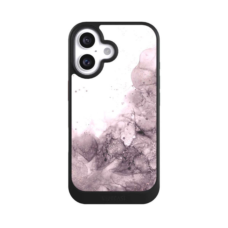 iPhone 16 NIVOcore glamouröses Glitzerrosa