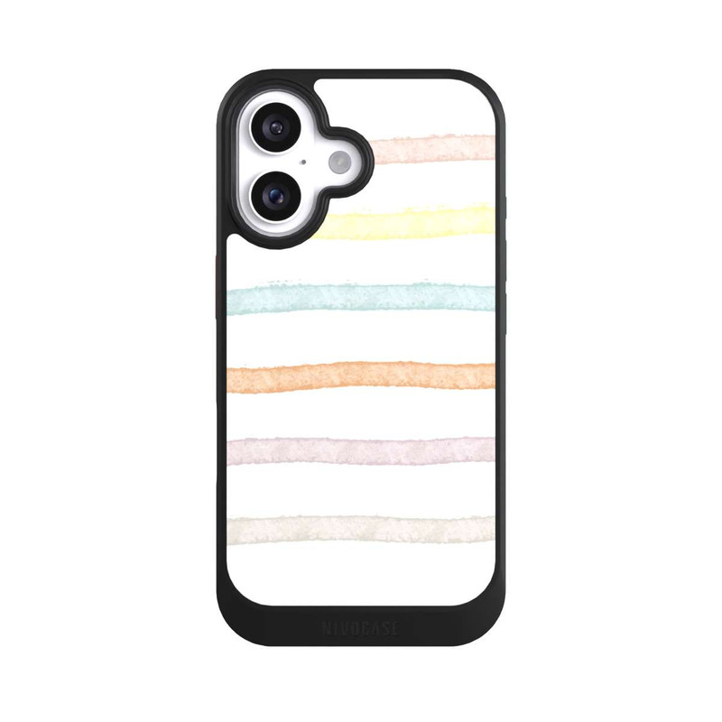 iPhone 16 NIVOcore Bunte Linien - Anastasia Sawall