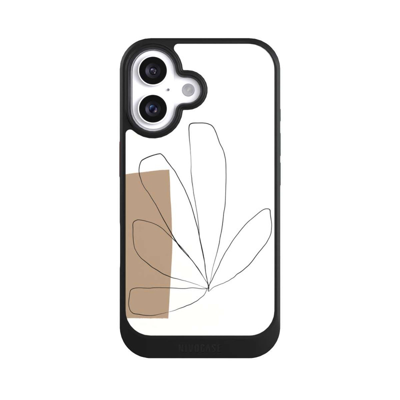 iPhone 16 NIVOcore Blumen und Formen Nr. 2 - Anastasia Sawall