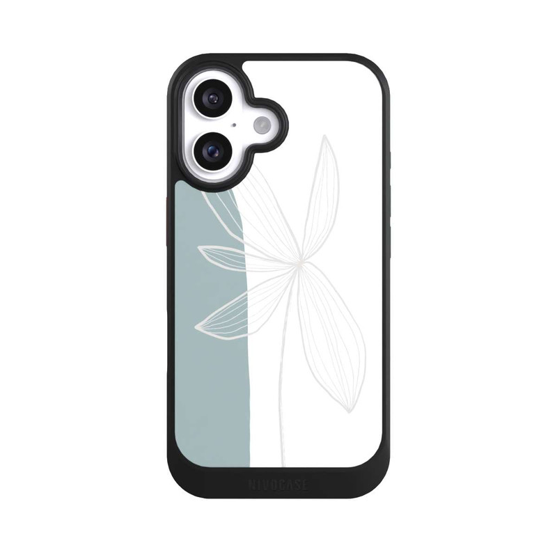 iPhone 16 NIVOcore Blumen und Formen Nr. 3 - Anastasia Sawall