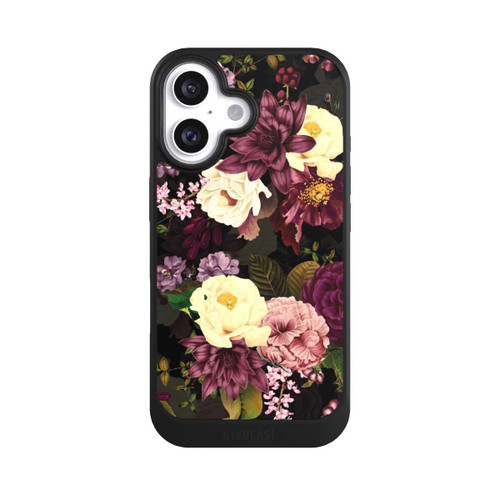 Apple iPhone 16 NIVOcore Fleurs Sombres &amp; Abeilles